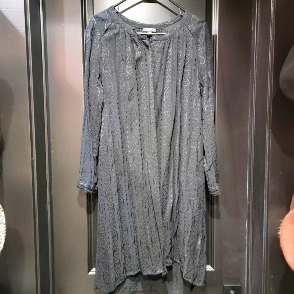Black long jacket